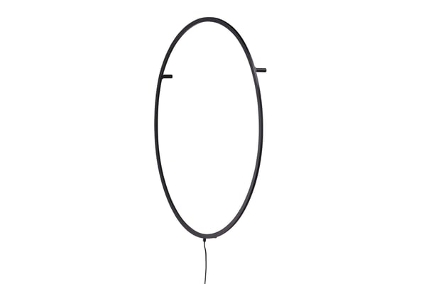Seinävalaisin, Sörmjöle x Josefin Lustig, 100x100 cm, Musta