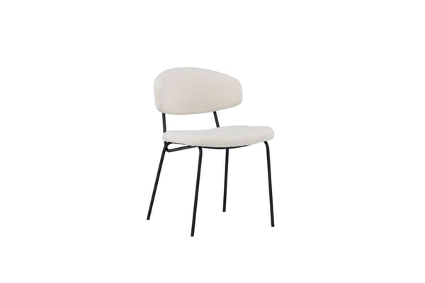 Ruokapöydän tuolit Chico, 2 kpl, 57x50x79 cm, valkoinen