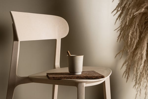 Ruokatuoli, Åstol 2-pack, 52x50x78.5 cm, Beige
