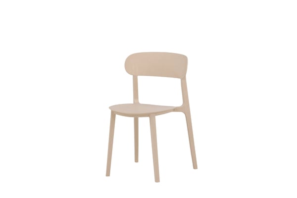 Ruokatuoli, Åstol 2-pack, 52x50x78.5 cm, Beige