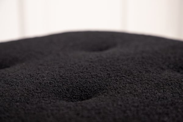 Rahi/Pouf, Salina, 59x59x40 cm, Musta