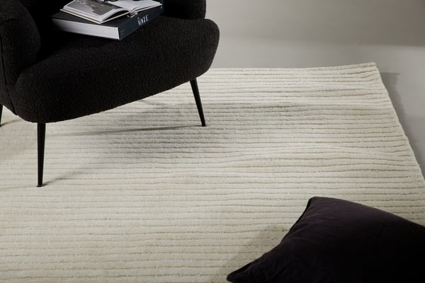 Matto, Milton, 230x160 cm, Valkoinen Matto, Milton, 230x160 cm, Valkoinen