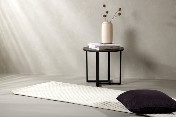 Matto, Milton, 200x70 cm, Valkoinen Matto, Milton, 200x70 cm, Valkoinen