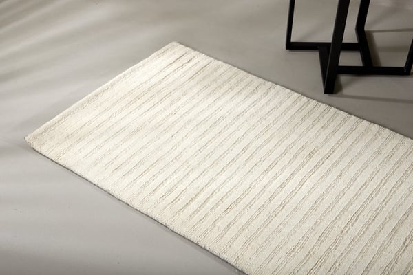 Matto, Milton, 200x70 cm, Valkoinen