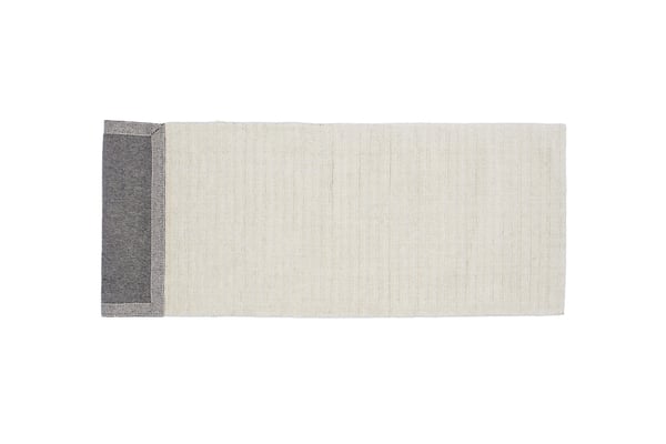 Matto, Milton, 200x70 cm, Valkoinen