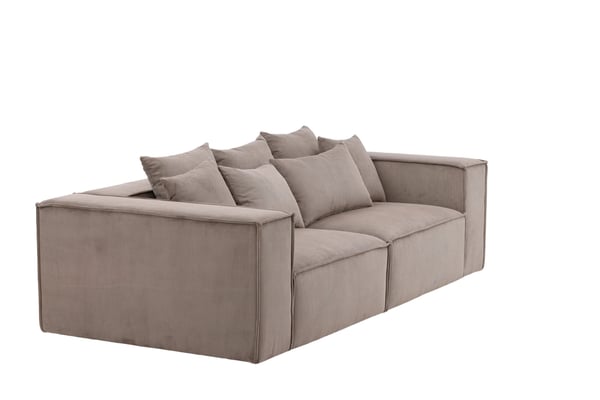 Sohva, Gillholmen, 232x116 cm, Ruskea