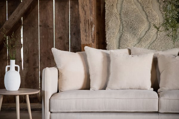 Sohva, Segelskären, 240x92 cm, Beige