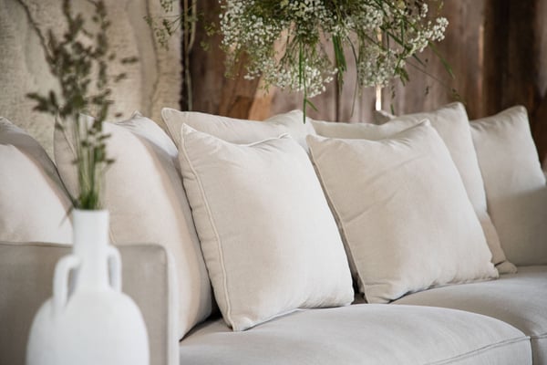 Sohva, Segelskären, 240x92 cm, Beige