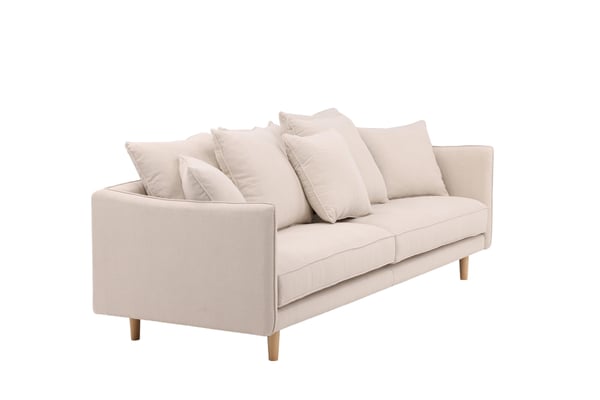 Sohva, Segelskären, 240x92 cm, Beige