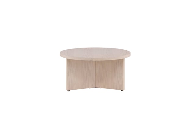 Pöytä, Saltö suuri sohva, ø85 cm, valkolakattu