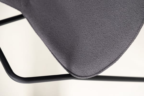 Ruokatuoli, Klädesholmen 2-pack, 60x56x80 cm, Tummanharmaa