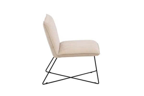 Yksittäinen sohva, X-lounge, 72x82,5x61,5 cm, beige