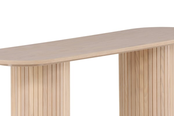 Sohvapöytä, Bianca, 40x130 cm, valkolakattu