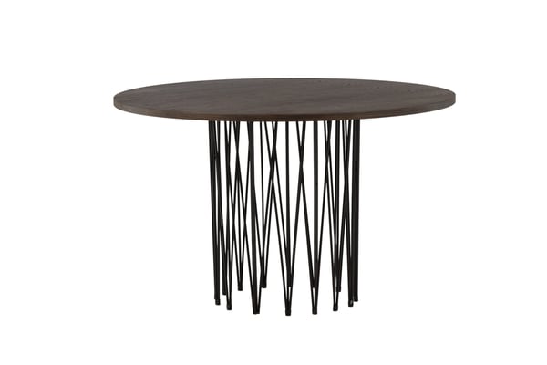 Ruokapöytä, Kivi, ø120 cm, Mocca