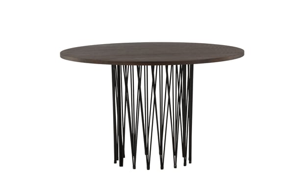 Ruokapöytä, Kivi, ø120 cm, Mocca