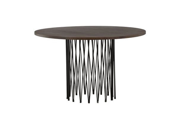 Ruokapöytä, Kivi, ø120 cm, Mocca