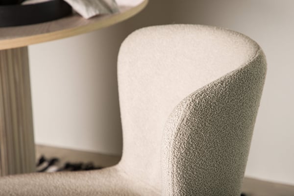 Ruokatuoli, Modesto 2-pack, 54x48x79,5 cm, Beige