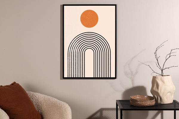Juliste, Tempel, 70x100 cm, Beige