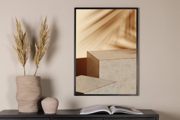 Juliste, Sunflow, 70x100 cm, Beige