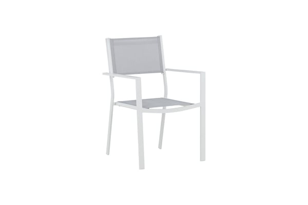 Tuoli, Copacabana pinottava 2-pack, 61x56.5x88 cm, Harmaa