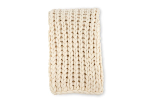 Heittotorkkupeitto, Kate, 130x170 cm, Beige