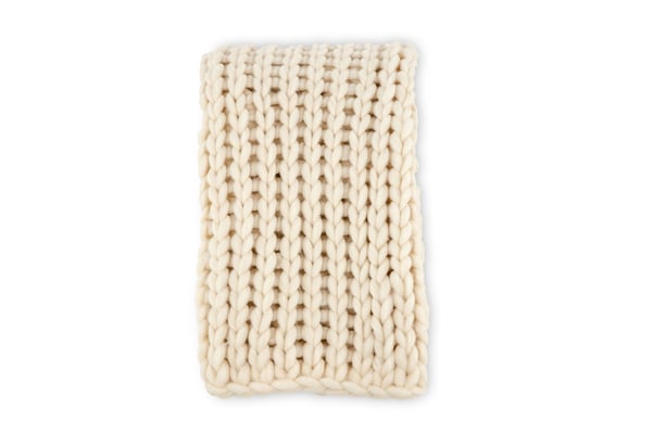 Heittotorkkupeitto, Kate, 130x170 cm, Beige