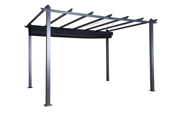 Pergola, Lazio, 295x245x395 cm, Musta