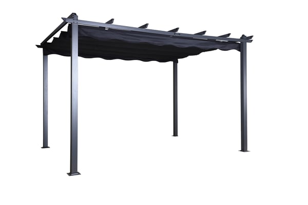 Pergola, Lazio, 295x245x395 cm, Musta