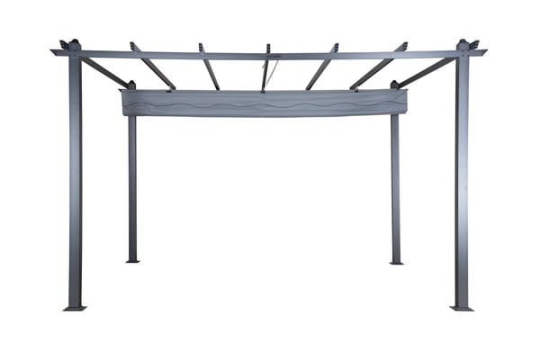 Pergola, Lazio, 295x245x395 cm, Harmaa