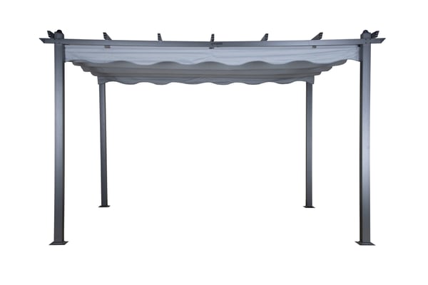Pergola, Lazio, 295x245x395 cm, Harmaa