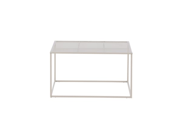 Sohvapöytä, Netz-sohva, 80x80 cm, beige