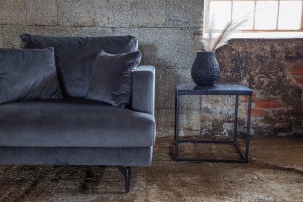 Sohva, Sofia Single, 92x82x104 cm, Tummanharmaa