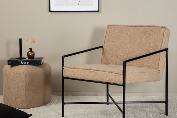 Sohva, Rakel Single, 65x78x66 cm, Beige