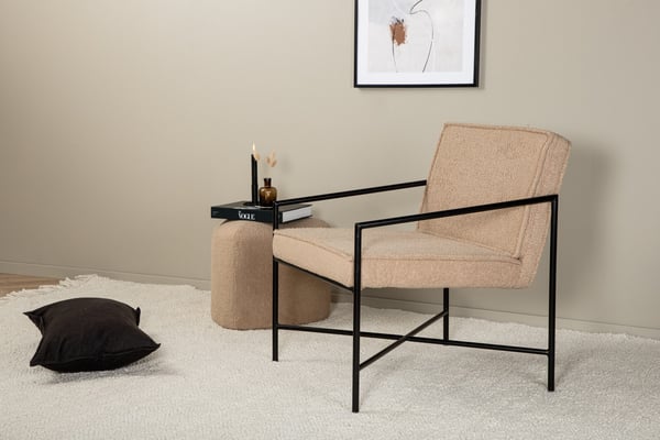 Sohva, Rakel Single, 65x78x66 cm, Beige