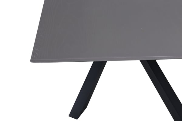 Ruokapöytä, Piazza, 180x76x90 cm, Musta