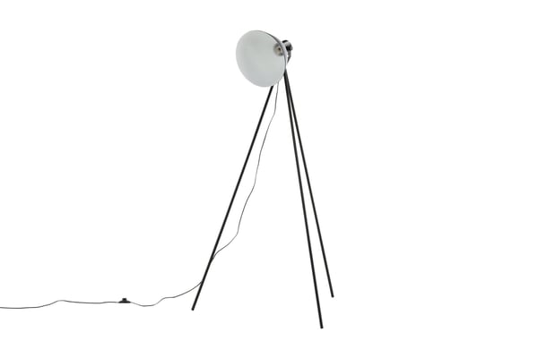 Lattiavalaisin, Tiv, 139,5x73x63 cm, Musta