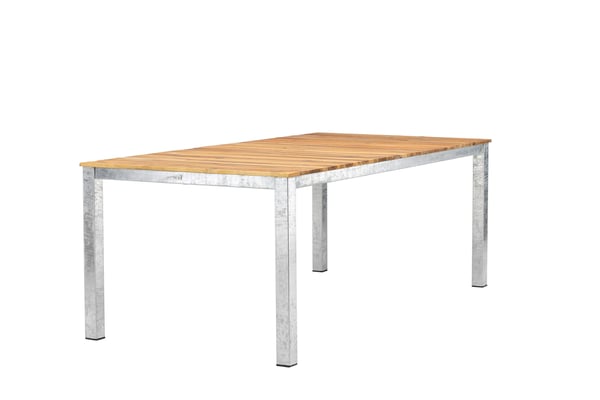 Ruokapöytä, Zenia, 200x100 cm, Luonnollinen