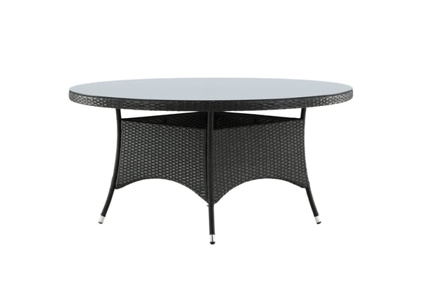 Ruokapöytä, Volta, ø150 cm, Musta