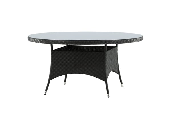 Ruokapöytä, Volta, ø150 cm, Musta