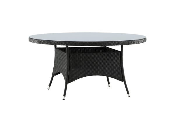 Ruokapöytä, Volta, ø150 cm, Musta