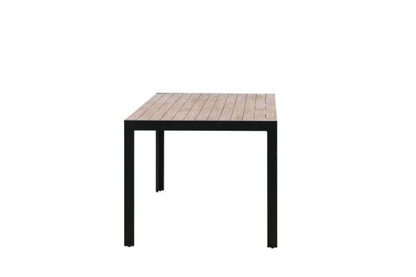 Ruokapöytä, Bois, 205x90 cm, Musta