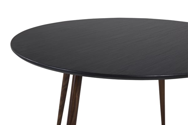 Ruokapöytä, Plaza, 100 cm, Musta