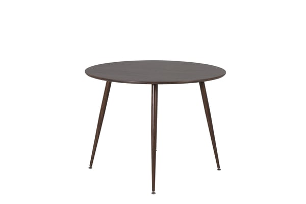 Ruokapöytä, Plaza, 100 cm, Saksanpähkinä