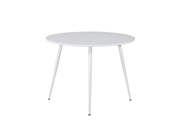Ruokapöytä, Plaza, 100 cm, Valkoinen