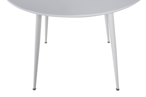 Ruokapöytä, Plaza, 100 cm, Valkoinen