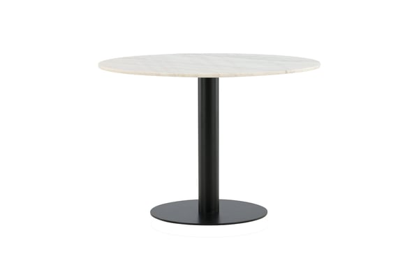 Ruokapöytä, Estelle, 106cm, Valkoinen