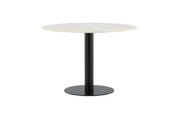 Ruokapöytä, Estelle, 106cm, Valkoinen