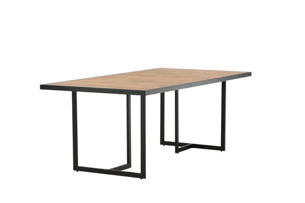 Ruokapöytä, Khung, 200x100 cm, Ruskea