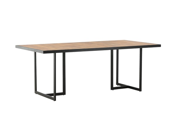 Ruokapöytä, Khung, 200x100 cm, Ruskea