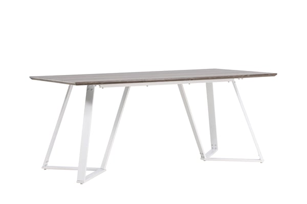 Ruokapöytä, Marina, 180x75x90 cm, Harmaa